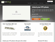 Tablet Screenshot of htcimeiunlock.com